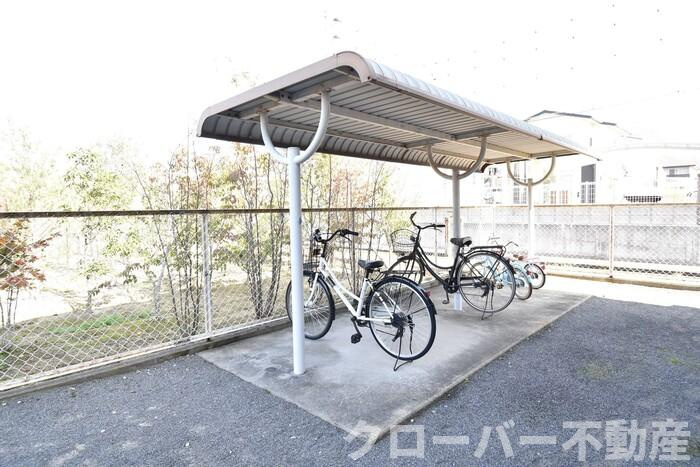 グレースヴィラ A棟のその他共用部分|駐輪場