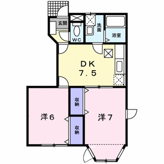 【間取り】 | ＲアンドＳドリーム　Ａ