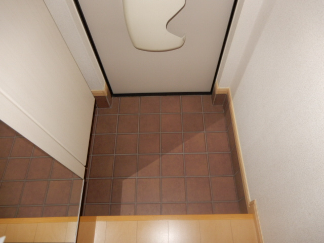 ラフレシールⅡの玄関
