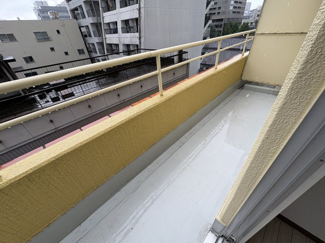 チサンマンション中山下のバルコニー