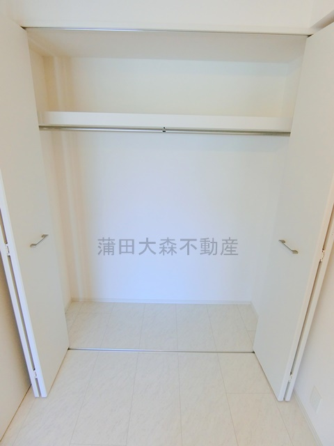 ルミーク大森の収納|洋室収納　クローゼット