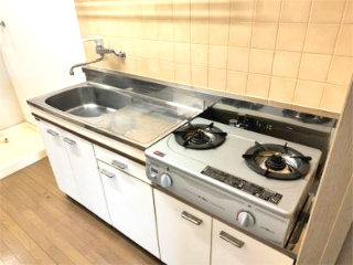 北区中里２丁目の賃貸マンションのキッチン