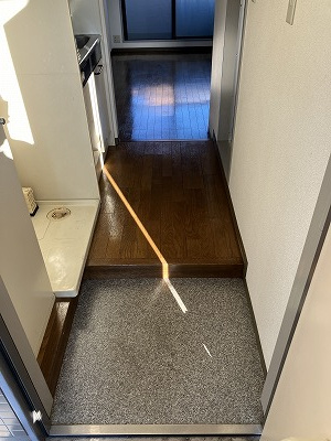 STハイムの玄関
