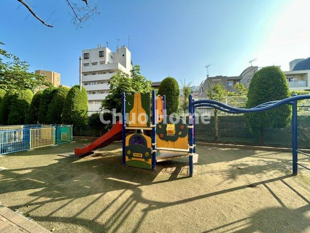 サニーハイツ門前仲町の中庭|敷地内公園