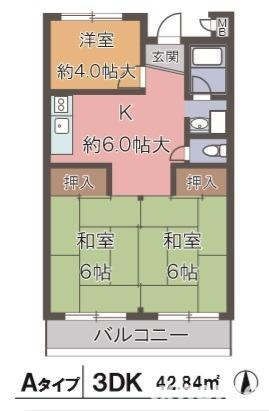 グリーンハイツ　正雀の間取り