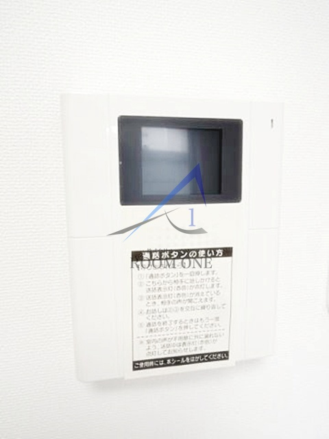 スカイコート品川東大井のセキュリティ|モニター付きインターホンです。