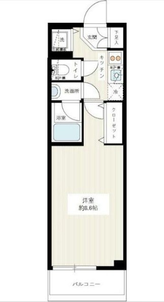 プレディアンスフォート錦糸町HY'sの間取り