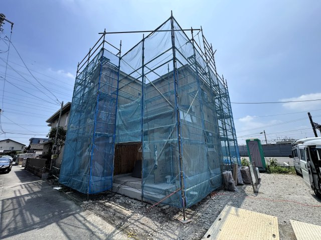 新築　高崎市双葉町　Heartful　Town　A号棟の外観|現地写真　2026年10月完成予定！類似物件のご内覧等、お気軽にお問合せください♪　							
　							
