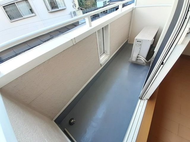 サンシャイン田原　Ｂのバルコニー|陽当たり良好なバルコニーです