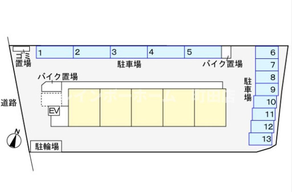 アネーロ・ネオ※初期費用分割あと払いサービス利用可能物件の区画図