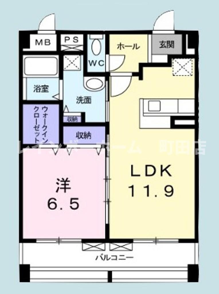 アネーロ・ネオ※初期費用分割あと払いサービス利用可能物件の間取り