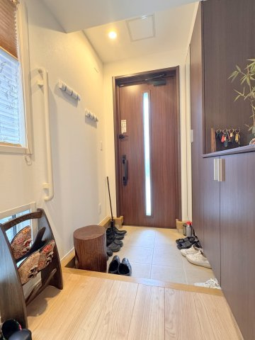 志茂2丁目一戸建て住宅の玄関