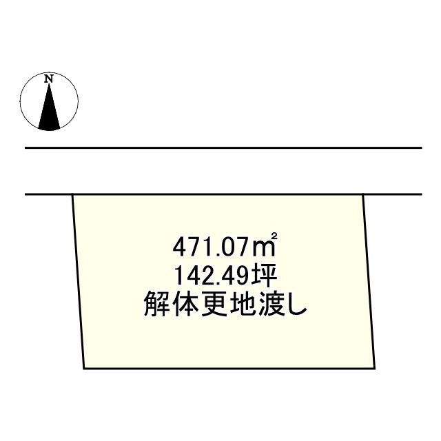 西条市禎瑞1953　売土地の土地図