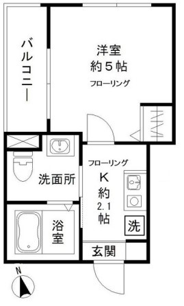 ＭＥＬＤＩＡ田無町(メルディアタナシマチ)の間取り