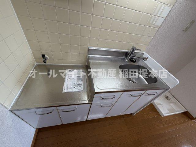 川崎市多摩区登戸の賃貸マンションのキッチン