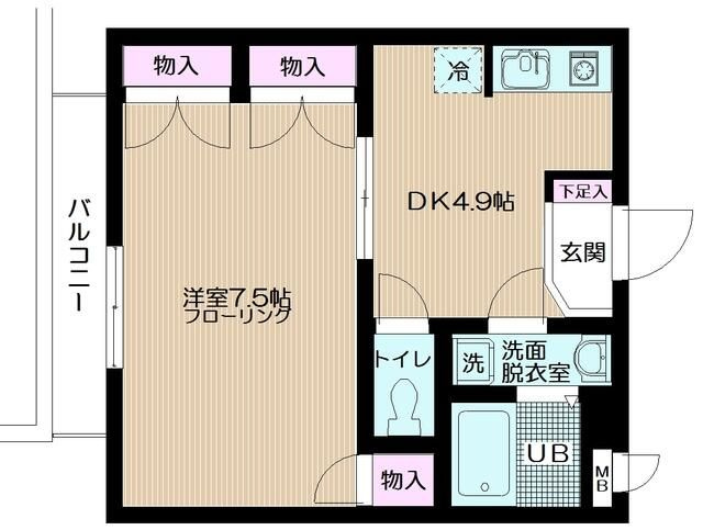 サングレースの間取り