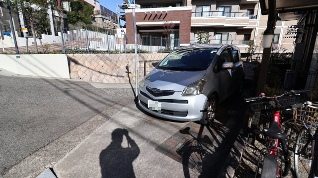 ＣＡハウスⅡの駐車場