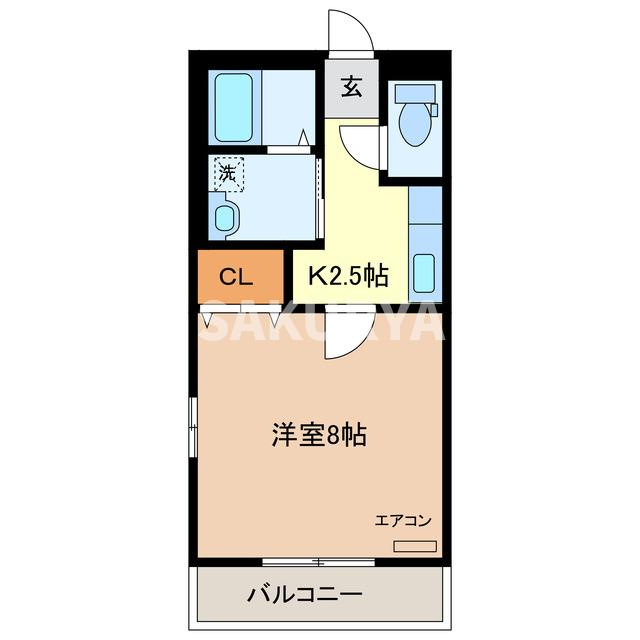 エンパレスV3の間取り