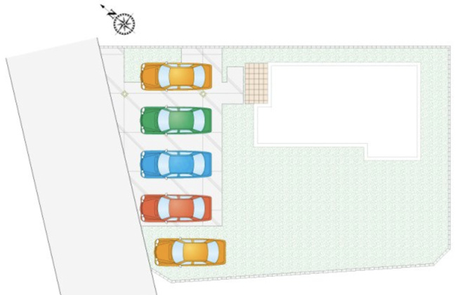 【区画図】 | 加須市日出安　新築戸建　全7棟　6号棟