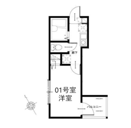 メルディア津田沼の間取り