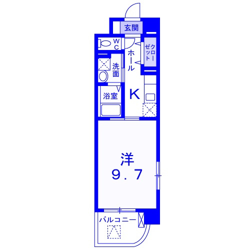 エムウッド　グラーツィアの間取り