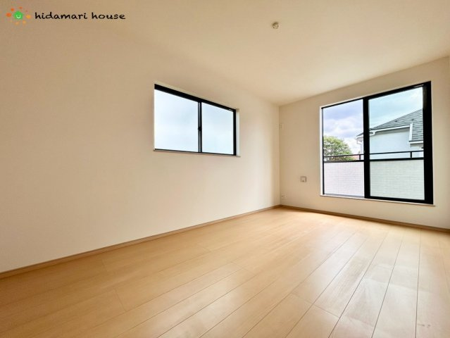 蓮田市黒浜2343番　新築戸建　ハートフルCの寝室|主寝室：7.5帖