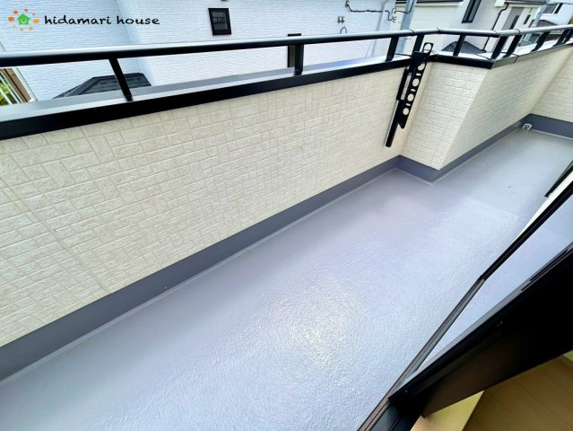 蓮田市黒浜2343番　新築戸建　ハートフルCのバルコニー