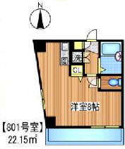 パークサイド西巣鴨の間取り