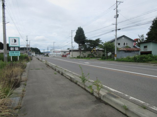 【前面道路含む現地写真】 | 大館市釈迦内字山神台14-1・土地物件