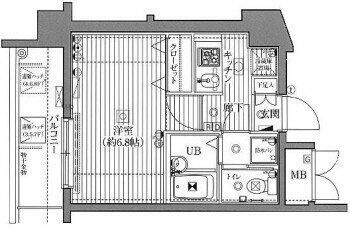 ガラ・シティ駒沢大学の間取り
