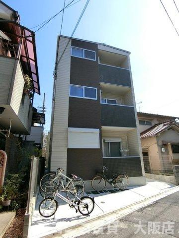 東大阪市下小阪１丁目のアパートの外観