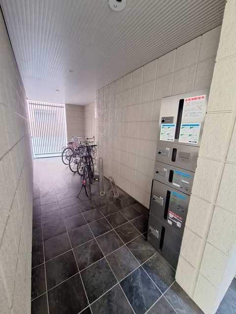 小石川アパートメントのその他共用部分|自転車駐輪可