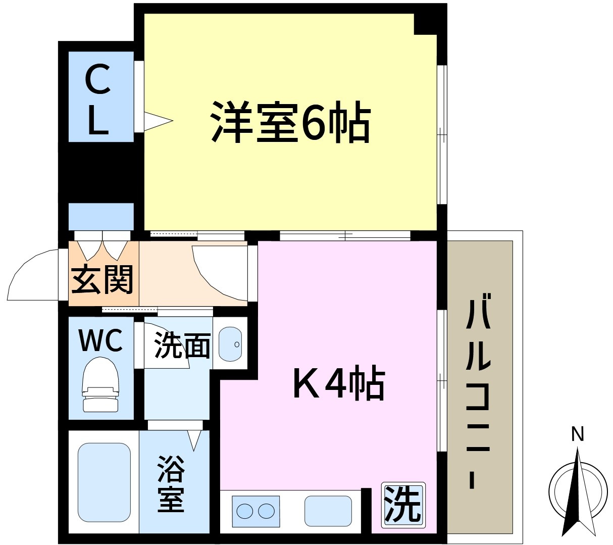 COURT・Y・Kの間取り