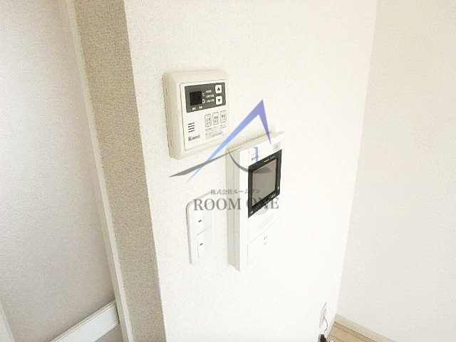 プライムステイ築地のセキュリティ|モニター付きインターホンです。