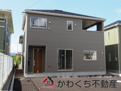【外観】 | Cradle garden　福島市さくら第１　3号棟 | ★内覧予約でブランド米2kg★　いつでも見学OKです！