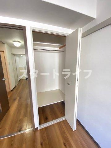 大阪市東淀川区東中島３丁目の賃貸マンションの収納