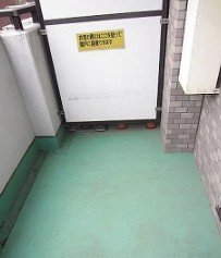 ライオンズマンション生麦南のバルコニー