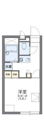 レオパレスアリナンの間取り