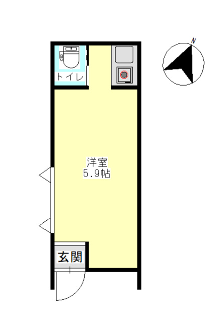 宇城市松橋町松橋の中古一戸建の間取り