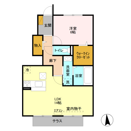 エルンテの間取り