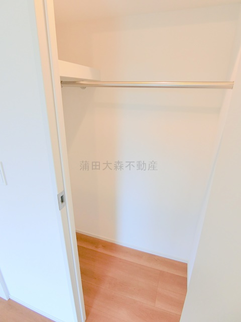 ルミーク大森の収納|洋室収納　ウォークインクローゼット