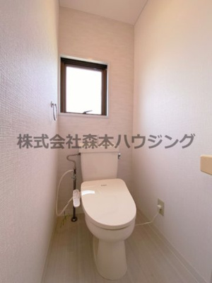 【トイレ】 | 　忍ヶ丘マンション | 落ち着いたトイレです