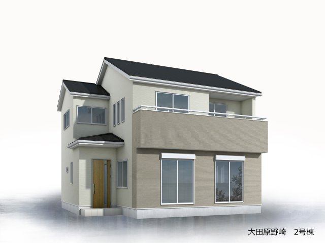 LiveleGarden.S大田原市野崎の完成予想図|完成予想パースです（同社施工の完成物件・モデルハウスがご見学できます）