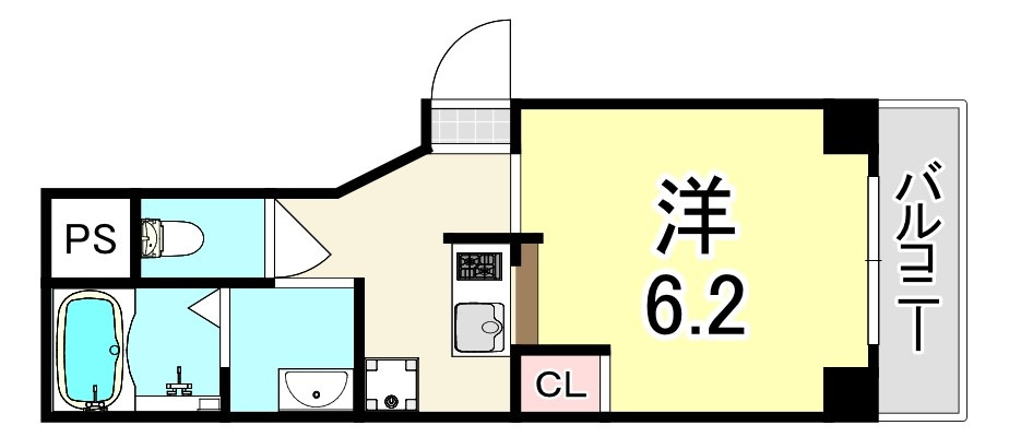 グランパシフィック姫里の間取り