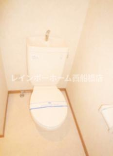 アジュールIIのトイレ
