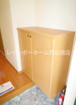 アジュールIIの収納