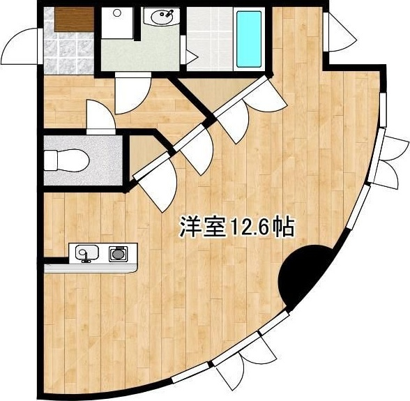 クロノス18三軒町の間取り