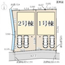 リーブルガーデン堺市東区高松４期の区画図