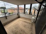 井坂邸のバルコニー