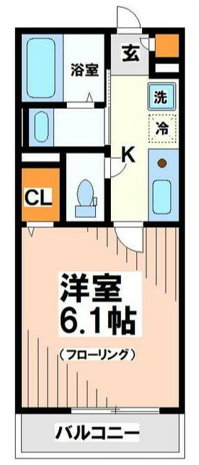 esカーサ幡ヶ谷（エスカーサ幡ヶ谷）の間取り